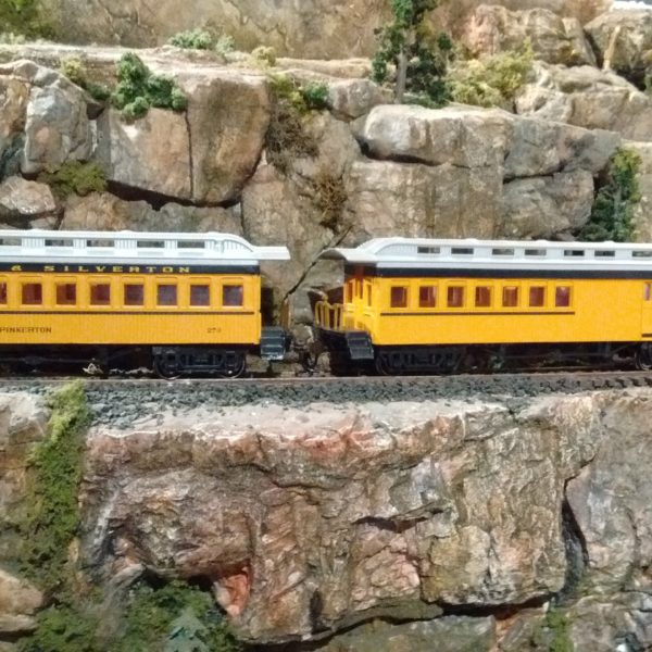 OVERLAND PASSENGER CARS….Great for those smaller Layouts